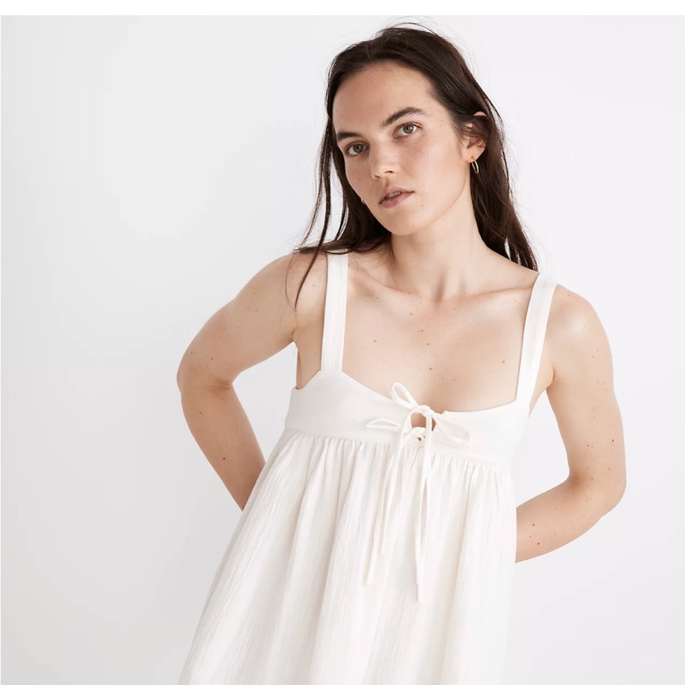 Madewell XXL cream light spun night dress